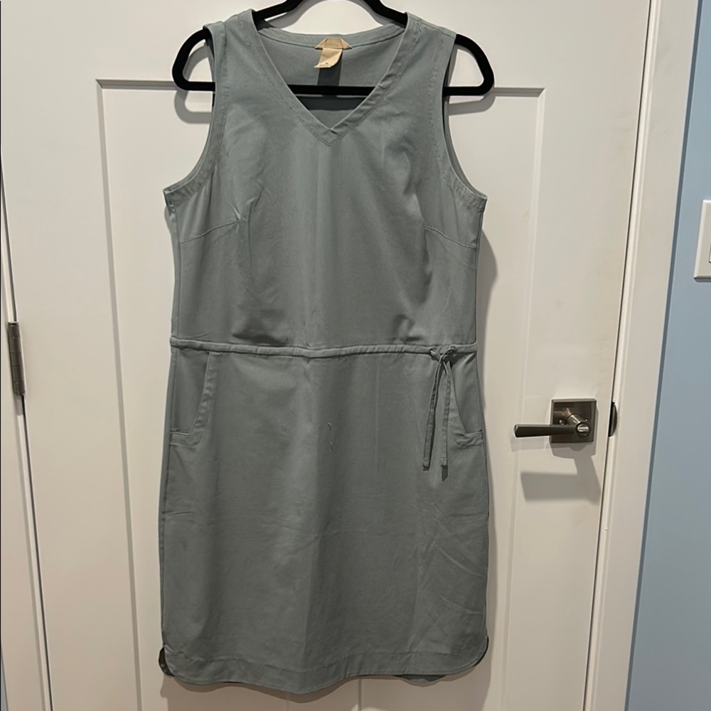Duluth Size M light blue Sleeveless short Dress or tunic.